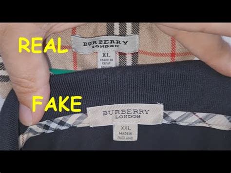 how to spot fake burberry pants|genuine burberry label.